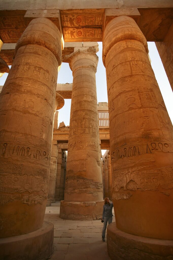 karnak, temple, egypt, luxor, columns, sculpture, ancient, archeology, pharaoh, monuments, architecture, obelisk, historical, old, culture, history, nile, archaeology, hieroglyphs, travel, hieroglyph, monument, antique, entrance