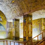 Explore the mesmerizing artistry of ancient Egyptian tomb paintings in Luxor's Valley of the Kings.